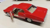 Kinsmart Oyuncak Metal Model Araba 1/36 Çek Bırak 1967 Kırmızı Chevrolet İmpala - 6