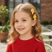 Balon Figürlü Kız Çocuk Çıtçıtlı Toka thumbnail 12