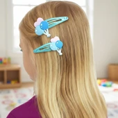 Balon Figürlü Kız Çocuk Çıtçıtlı Toka thumbnail 6