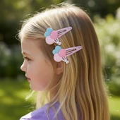 Balon Figürlü Kız Çocuk Çıtçıtlı Toka thumbnail 3