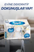 Selpak El Ve Yüz Havlusu Kutulu Mermer Desen 5*80 Yaprak thumbnail 5