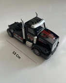 Metal Çek Bırak Tır Kafası Araba 13x5 Cm Siyah thumbnail 2