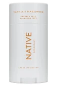 Native Vanilla & Sandalwood Flower Alüminyumsuz Stick Deodorant 75GR thumbnail 1