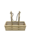 Ahşap Doğal 3Lü 2+1 Set Yağdanlık ve Sosluk Takımı(SET)(IHLAMUR - KAVAK) Ahşap Rengi 10 SET thumbnail 7