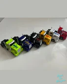 Metal Çek Bırak Tır Kafası Araba 13x5 Cm Kırmızı thumbnail 5