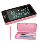 Writing Tablet Lcd 6,5 Inç Dijital Kalemli Çizim Yazı Tahtası Ve Kalemlik Grafik Not Eğitim Tableti thumbnail 1