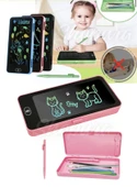 Writing Tablet Lcd 6,5 Inç Dijital Kalemli Çizim Yazı Tahtası Ve Kalemlik Grafik Not Eğitim Tableti thumbnail 2