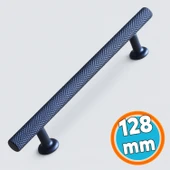 Mobilya Mutfak Dolabı Çekmece Dolap Kulpları Kapak Kulpu Kulbu Siyah 128 Mm-12.8 Cm Metal Kulp thumbnail 1