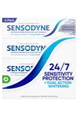 Sensodyne Advanced Whitening Diş Macunu 4lü Paket 4x184GR thumbnail 1