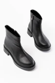 02-3033 Siyah Fermuarlı Günlük Kadın Bot thumbnail 1