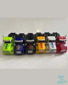 Metal Çek Bırak Tır Kafası Araba 13x5 Cm Siyah thumbnail 4