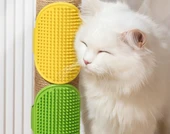 Evcil Hayvan Silikon Tüy Toplama Yıkama Fırçası thumbnail 3