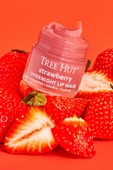 Tree Hut Strawberry Gece Boyu Nemlendirici Dudak Maskesi 17GR thumbnail 2