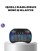 Işıklı Q Klavye – Entegre Touchpad, Ergonomik Tasarım ve Türkçe Karakter Desteği - 1
