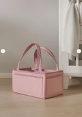 YUNUSOĞLU HOME Anne Bebek Keçe Bakım Çantası Yenidoğan İçin Organizer Düzenleyici Çok Amaçlı thumbnail 2