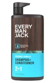 Every Man Jack Coconut + Vanilla 2’si 1 Arada Şampuan ve Saç Kremi 473ML thumbnail 1