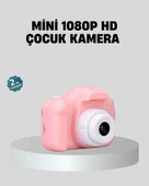 Mini Dijital Çocuk Kamerası 8MP HD Ekranlı 1080P Video ve Şarjlı thumbnail 1