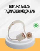 Katlanabilir Asılabilir Fan USB Şarjlı Hafif ve Sessiz Tasarım thumbnail 1