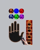 El Hareketiyle Kontrol Edilen 176 LED Amber Güvenlik Lambası thumbnail 2