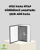 Sözlük Görünümlü Gizli Kitap Kasa – Anahtarlı Metal İç Kasa, Kompakt Boyut, Şık ve Güvenli Tasarım thumbnail 1