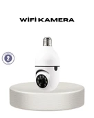 Akıllı Duy Kamera Uzaktan Kontrol ve Geniş Görüş Açılı thumbnail 1