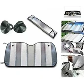 Oto Ön Cam Güneş Koruma Katlanabilir Isı Yalıtımı Ford Focus Toyota Corolla Skoda Superb Dacia Duster thumbnail 2