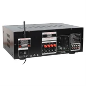 Magicvoice MV-550 2X100w USB/SD/Bluetooth 4 Mikrofon Girişli Stereo Mixer Amfi thumbnail 3