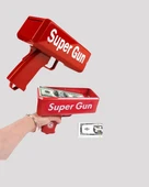 Dolar Boyutunda Kâğıt Atışı Yapan Pil ile Çalışan Oyuncak Tabanca thumbnail 5