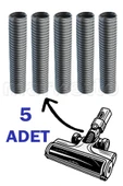 Rowenta RH6933WO X-Pert 3.60 Dikey Süpürge Uyumlu 5 ADET Emici Başlık Ara Hortumu thumbnail 1