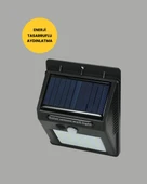 Bahçe ve Dış Mekanlar İçin Güneş Enerjili 20 LED Hareket Sensörlü Lamba thumbnail 2