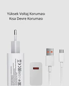 Turbo 120W Hızlı Şarj Cihazı – Kısa Devre ve Akım Koruma Özellikli thumbnail 4