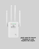 Çift Bantlı Otomatik Kurulum WiFi Repeater Menzil Genişletici thumbnail 4