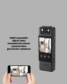 Gece Görüşlü Döngüsel Kayıt Destekli Mini Kamera thumbnail 2