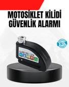 Alarm Disk Fren Kilidi Paslanmaz Çelik Motosiklet Scooter Bisiklet thumbnail 1