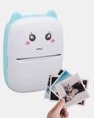 Taşınabilir Mini Termal Yazıcı 200 DPI Bluetooth Bağlantılı thumbnail 5