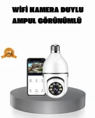 360° Akıllı Güvenlik Kamerası – Duya Takılabilir, Wi-Fi Bağlantılı, Hareket Sensörlü thumbnail 1