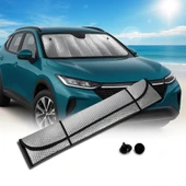 Katlanabilir Oto Ön Cam Güneşlik Isı Önleyici Araç Perdesi Toyota Corolla Fiat Egea Nissan Qashqai Volkswagen Passat thumbnail 1