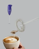 Mini Pilli Portatif Karıştırıcı – Cappuccino, Latte, Frappe ve Kahve Köpürtücü thumbnail 5