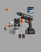 Akülü Basınçlı Yıkama Tabancası 450PSI Su Püskürtme Makinesi thumbnail 4