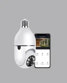 Akıllı Duy Kamera Uzaktan Kontrol ve Geniş Görüş Açılı thumbnail 5