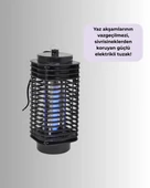 Elektrikli UV Işıklı Sivrisinek ve Böcek Öldürücü – Sessiz ve Güvenli Tuzak thumbnail 2