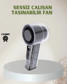 100 Kademeli Ayarlanabilir Mini Fan | Dijital Ekranlı Serinletici thumbnail 1