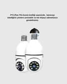 360 Derece Dönebilen Akıllı Duylu Kamera – PTZ, Uzaktan Kontrol, Hareket Algılama thumbnail 3