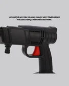 48V Şarjlı Basınçlı Yıkama Cihazı Köpük Hazneli 2025 Orijinal Model thumbnail 3