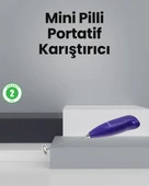 Mutfak İçin Mini El Mikseri – Kahve, Süt, Krema ve Sos Karıştırıcı thumbnail 1