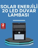 Hareket Algılamalı Solar LED Güvenlik Lambası thumbnail 1