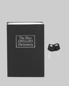 Sözlük Görünümlü Gizli Kitap Kasa – Anahtarlı Metal İç Kasa, Kompakt Boyut, Şık ve Güvenli Tasarım thumbnail 2