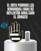 Uzaktan Kumandalı LED El Park Uyarı Cihazı 2025 Model A Kalite thumbnail 1