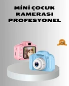 8MP Mini Çocuk Fotoğraf Makinesi – Pembe Ses Kaydı Özellikli thumbnail 1