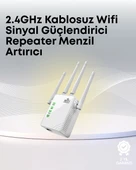 Yüksek Hızlı Parazit Önleyici WiFi Repeater Router thumbnail 1